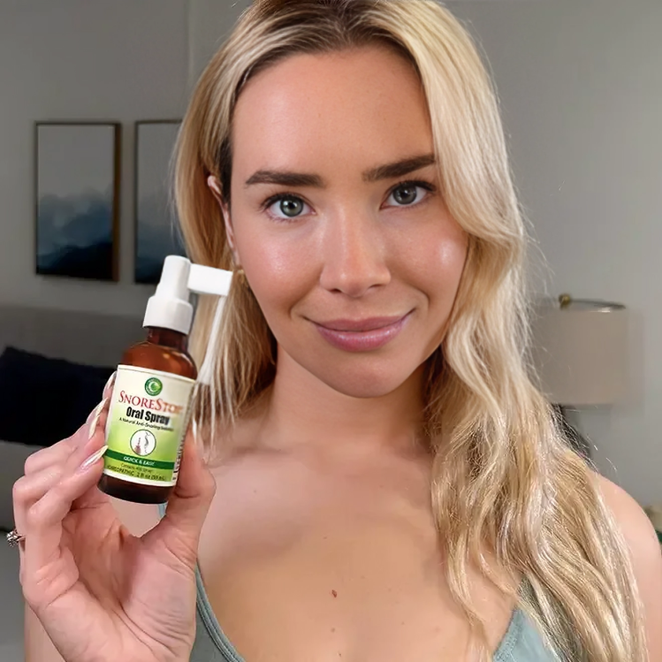 SnoreStop Spray customer review Joyce B.